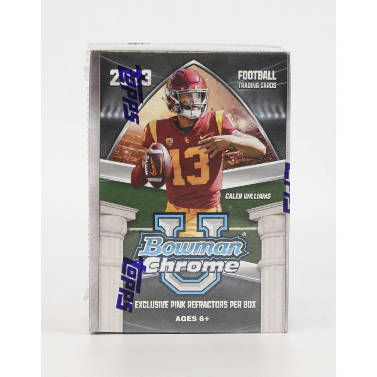 2023 Bowman University Chrome Football Blaster Box