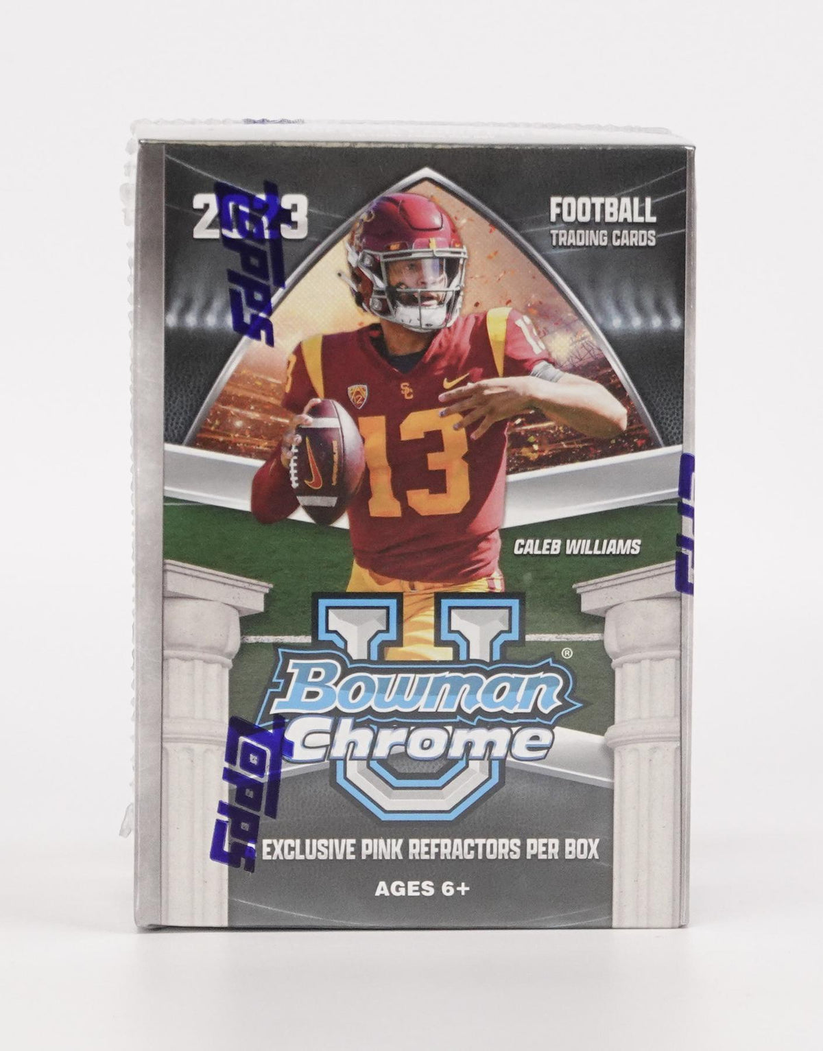 2023 Bowman University Chrome Football Blaster Box