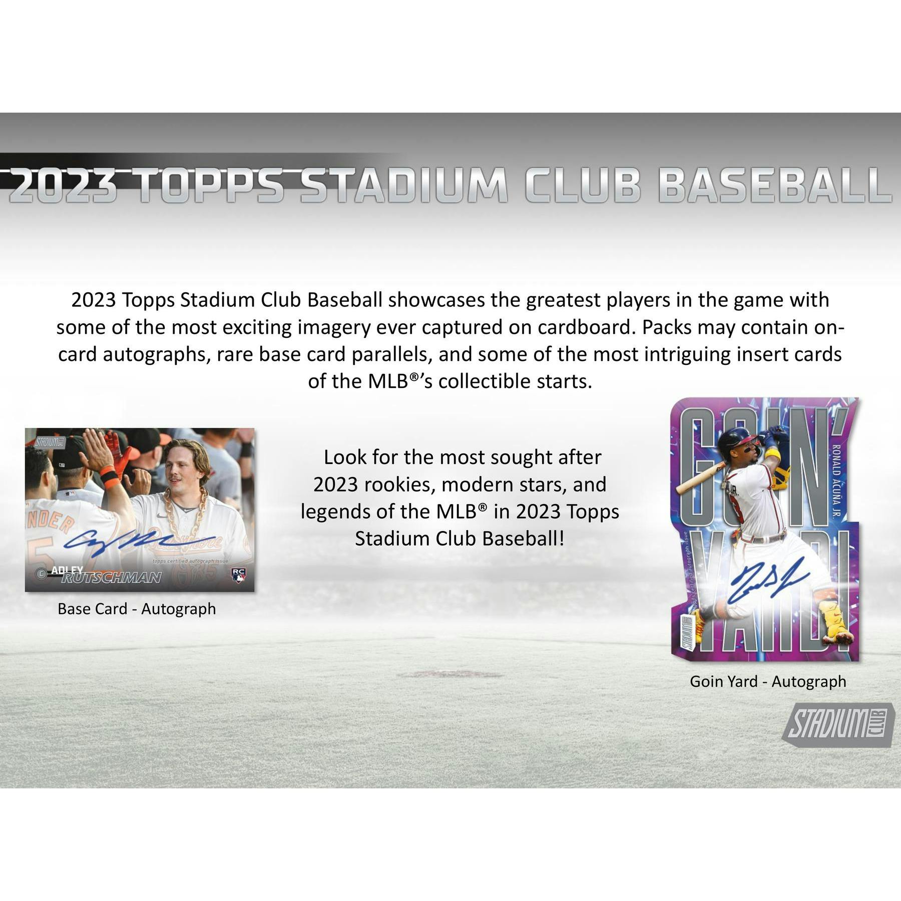 2023 Topps Stadium Club Baseball Blaster Box (Reed Buy)