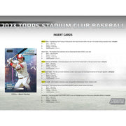 2023 Topps Stadium Club Baseball Blaster Box