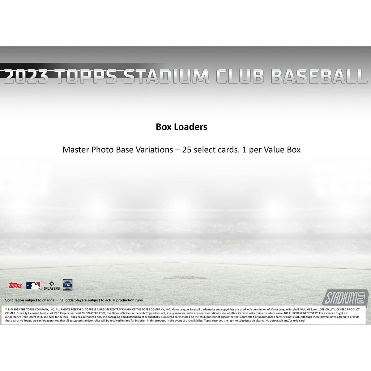 2023 Topps Stadium Club Baseball Blaster Box (Reed Buy)