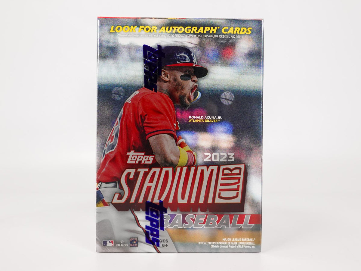 2023 Topps Stadium Club Baseball Blaster Box