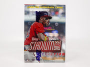 2023 Topps Stadium Club Baseball Blaster Box