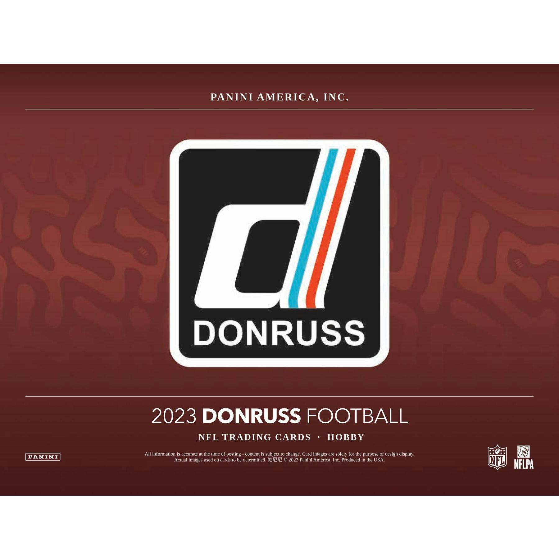 2023 Panini Donruss Football Hobby Box
