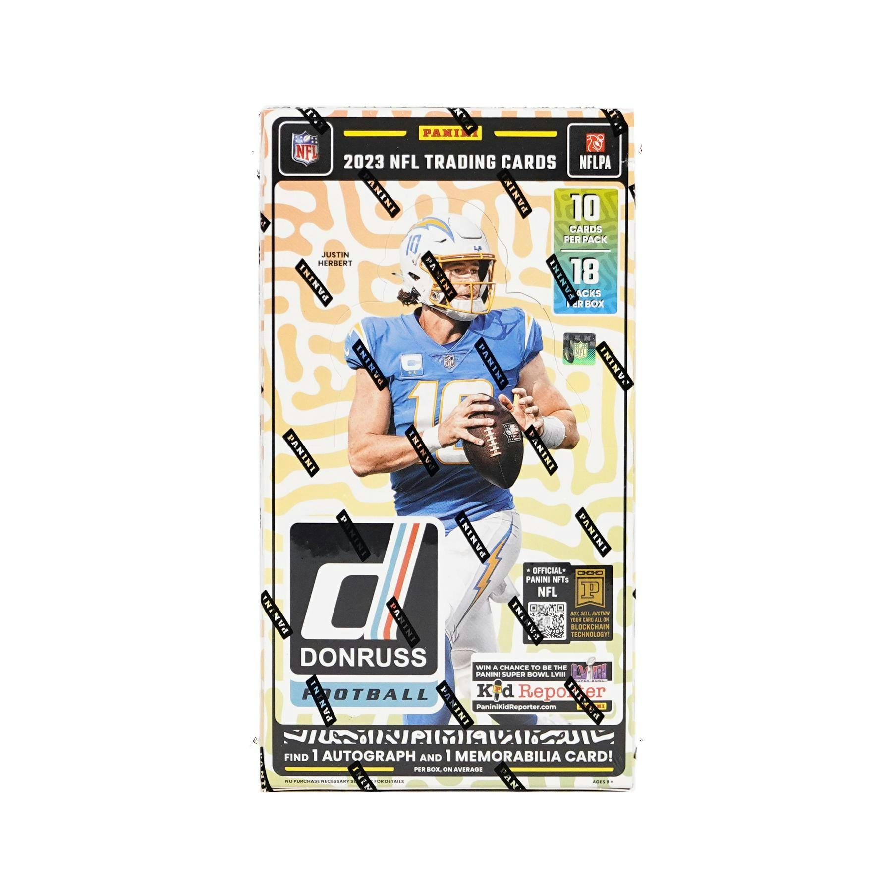 2023 Panini Donruss Football Hobby 18-Box Case