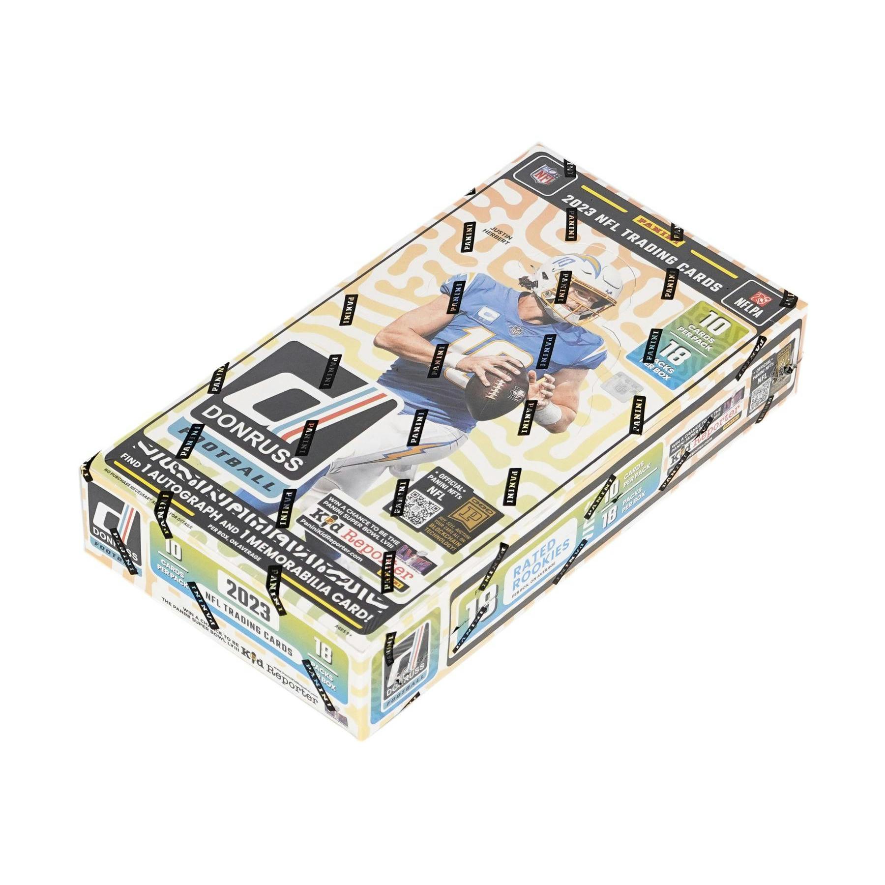 2023 Panini Donruss Football Hobby 18-Box Case