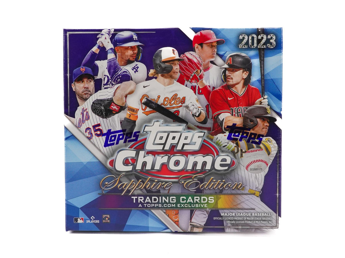 2023 Topps Chrome Sapphire Baseball Hobby Box