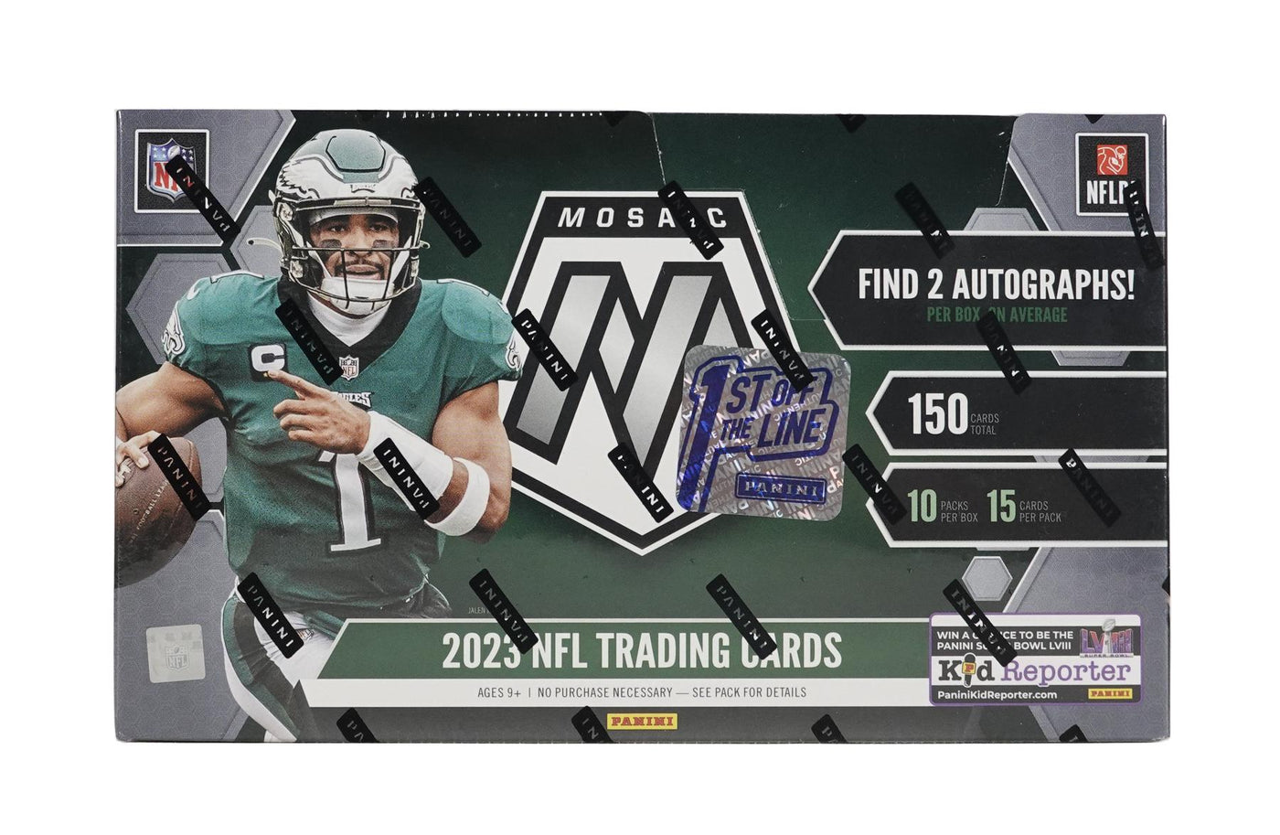 2023 Panini Mosaic Football 1st Off The Line FOTL Hobby Box