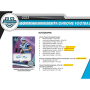 2023 Bowman University Chrome Football Hobby Box