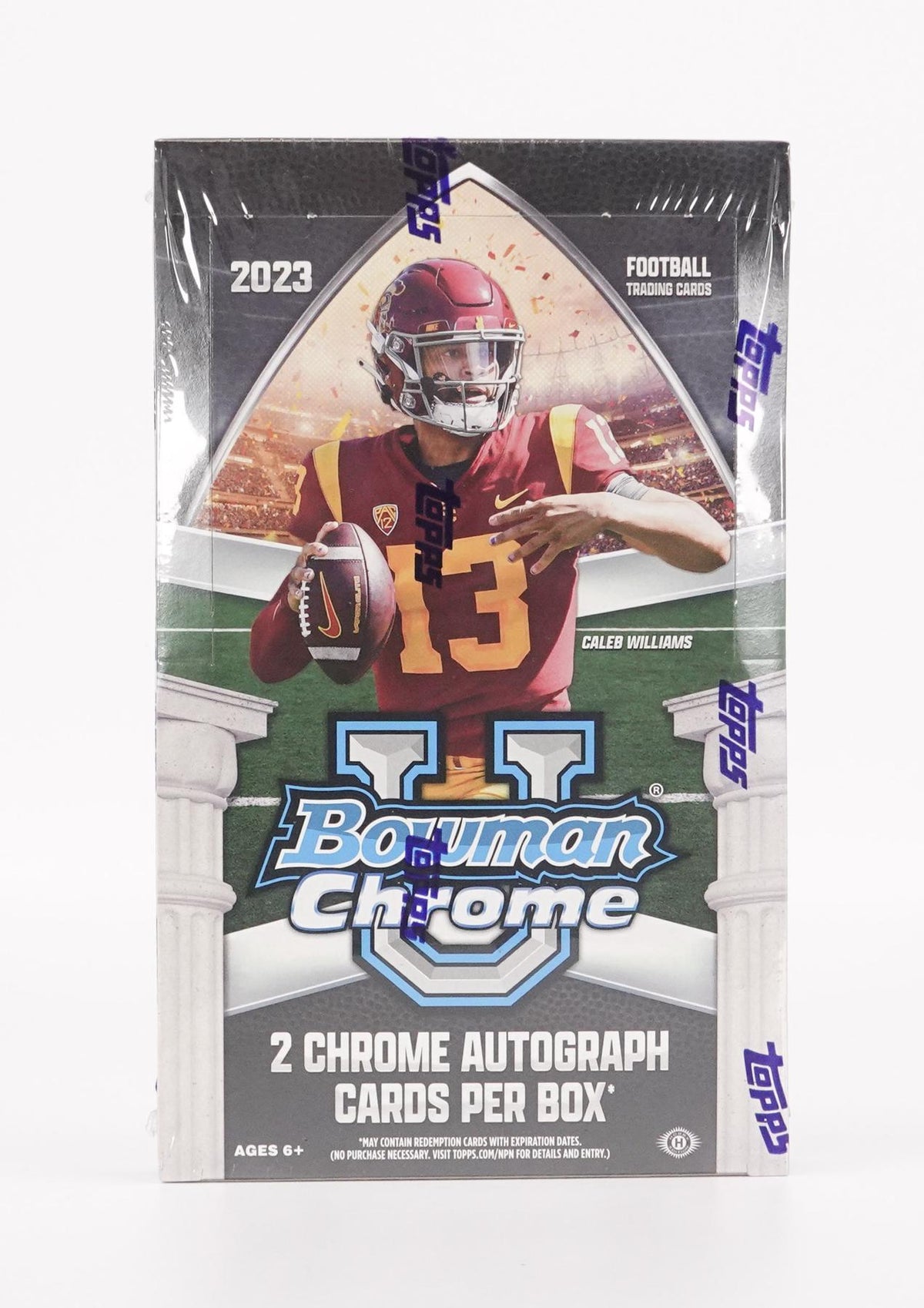 2023 Bowman University Chrome Football Hobby Box