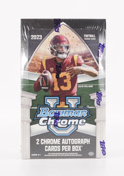 2023 Bowman University Chrome Football Hobby Box