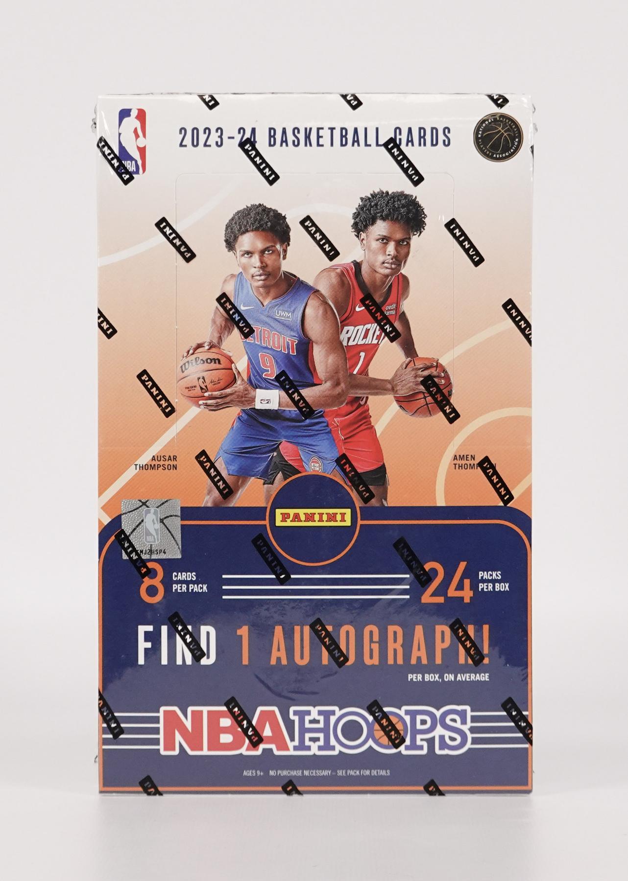2023/24 Panini NBA Hoops Basketball Hobby Box (Reed Buy)