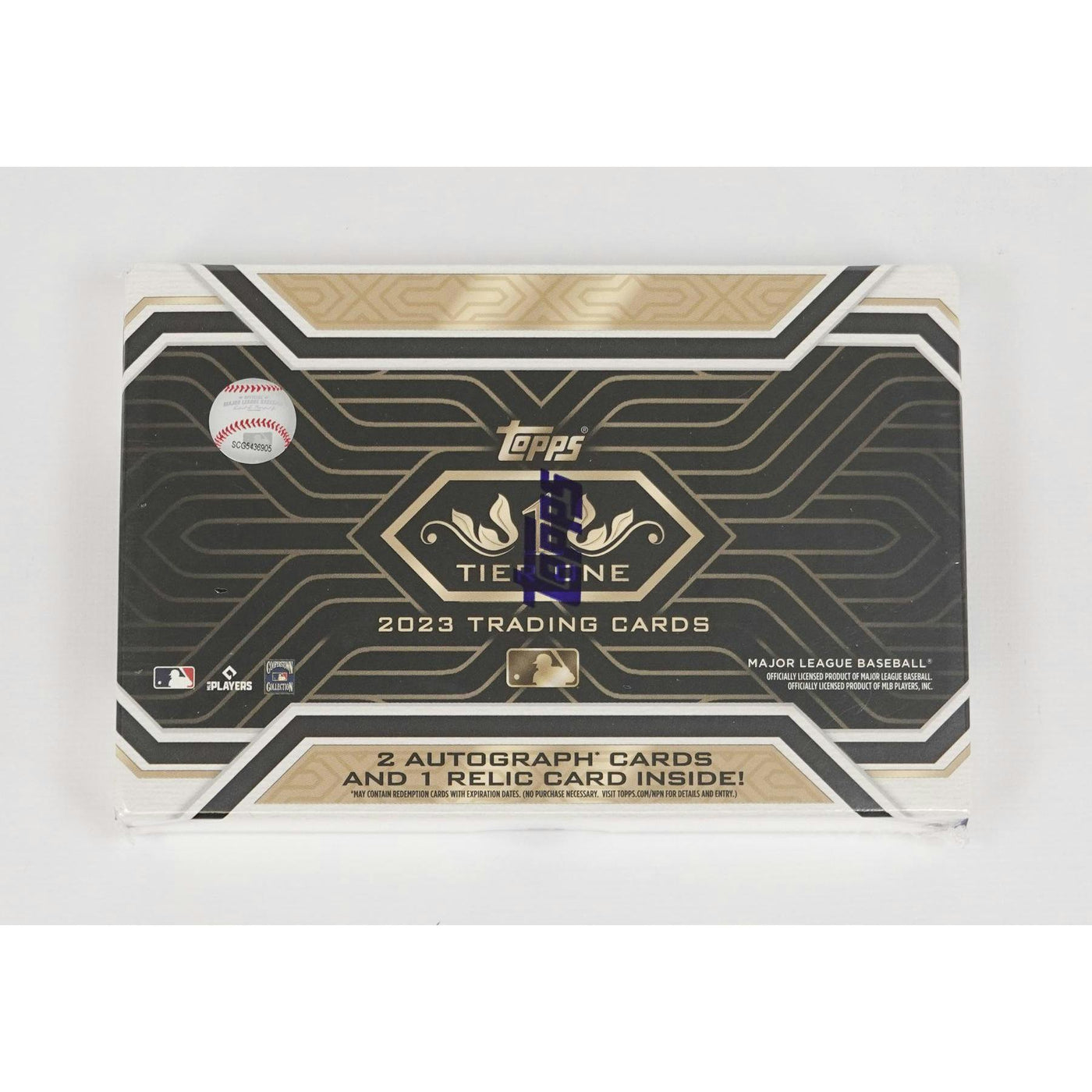2023 Topps Tier One Baseball Hobby 12-Box Case