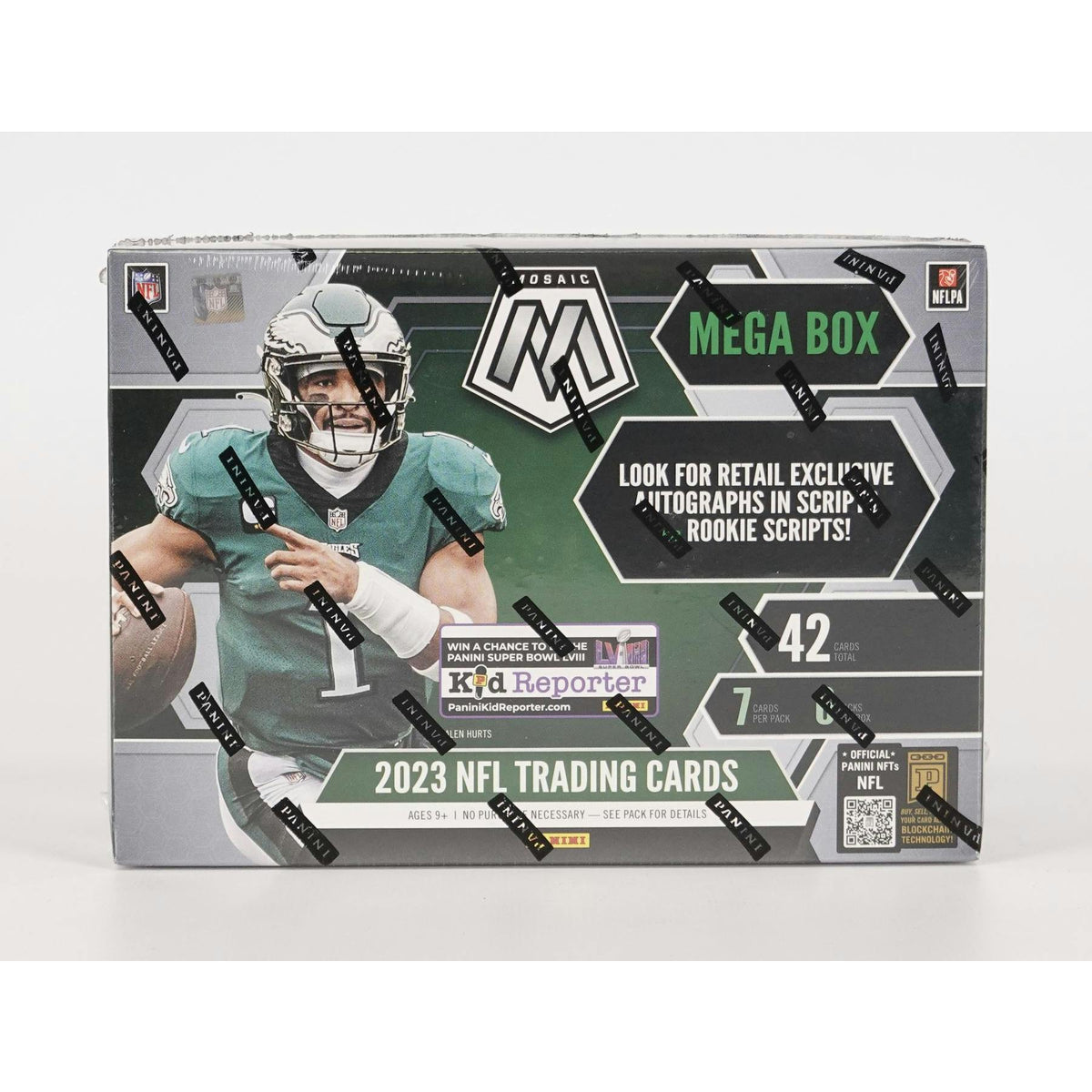 2023 Panini Mosaic Football Mega Box (Reactive Yellow Parallels!)