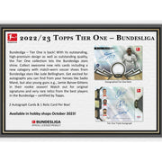 2022/23 Topps Tier One Bundesliga Soccer Hobby 12-Box Case