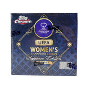 2022/23 Topps Chrome UEFA Women's Champions League Sapphire Edition Soccer Hobby Box