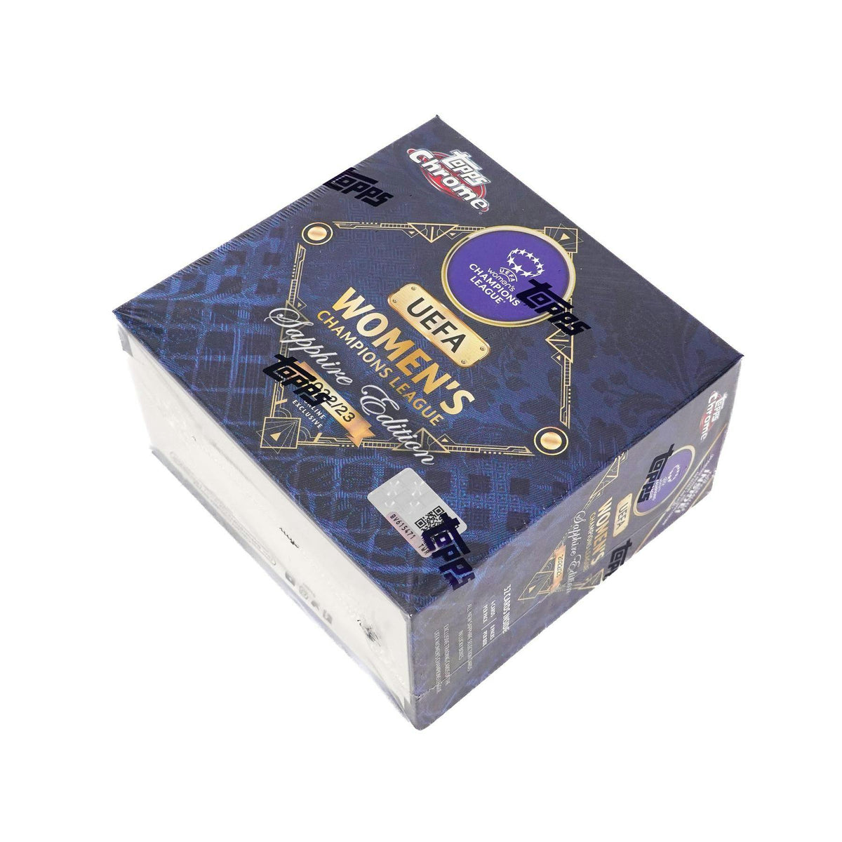 2022/23 Topps Chrome UEFA Women's Champions League Sapphire Edition Soccer Hobby Box