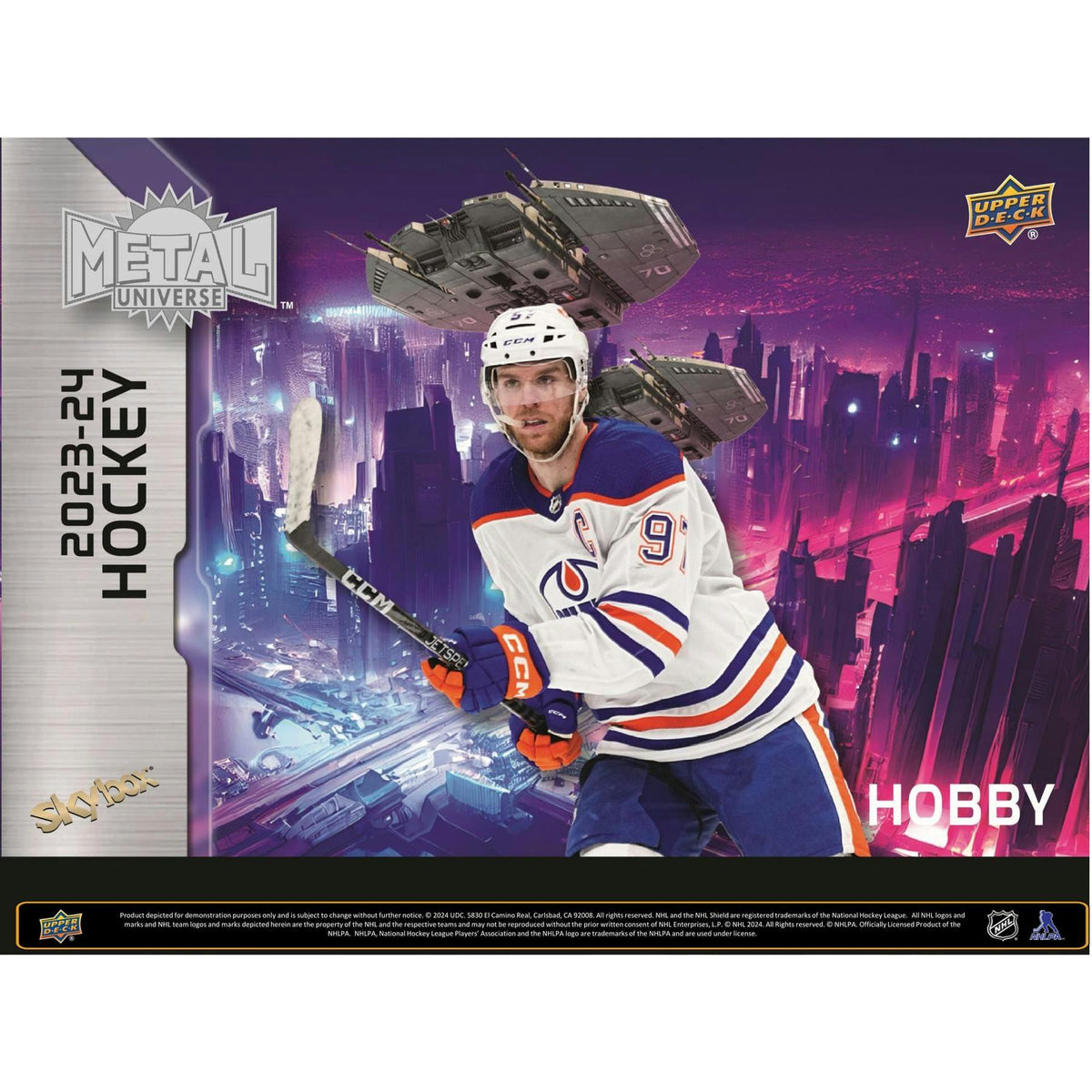 2023/24 Upper Deck Skybox Metal Universe Hockey Hobby Pack