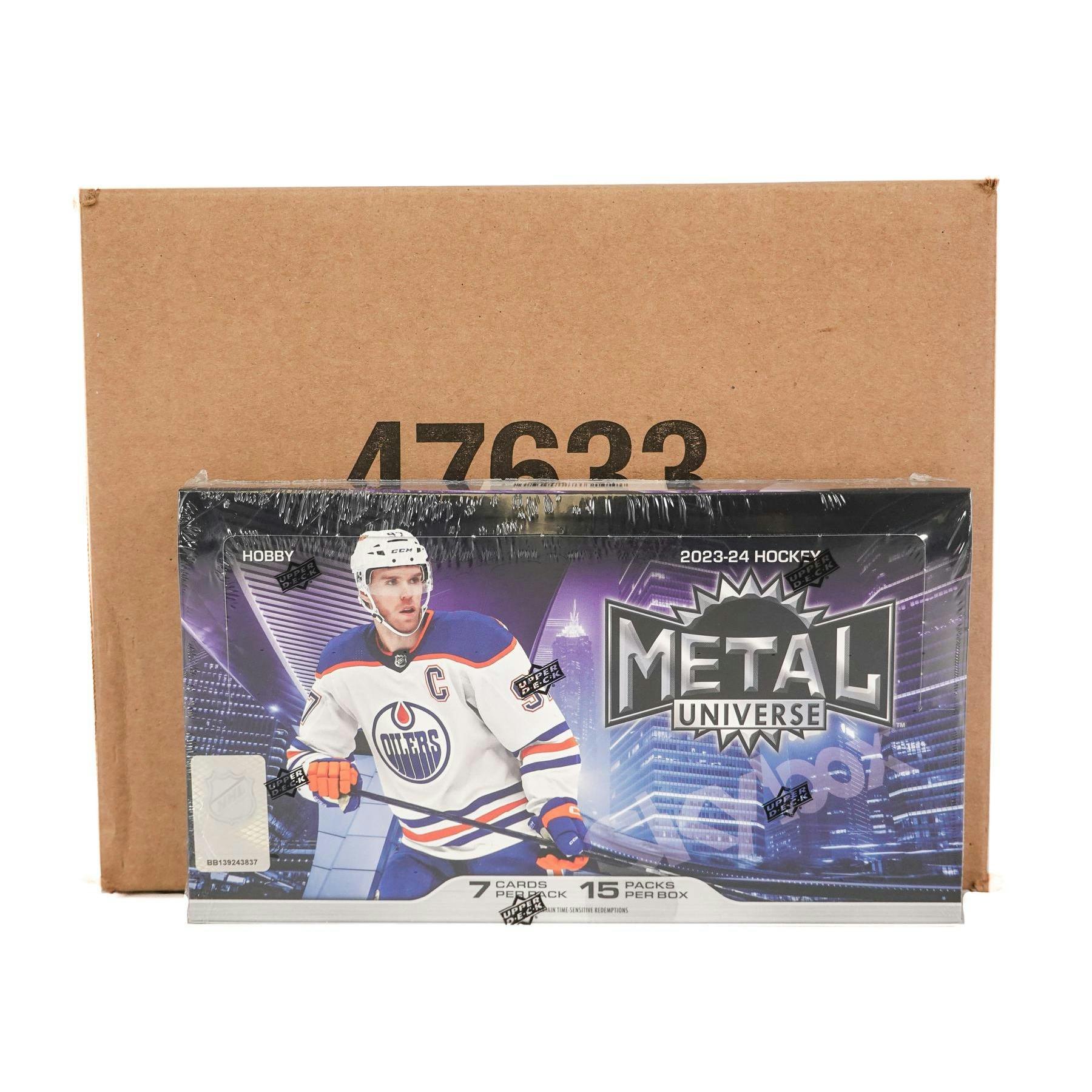 2023/24 Upper Deck Skybox Metal Universe Hockey Hobby 16-Box Case