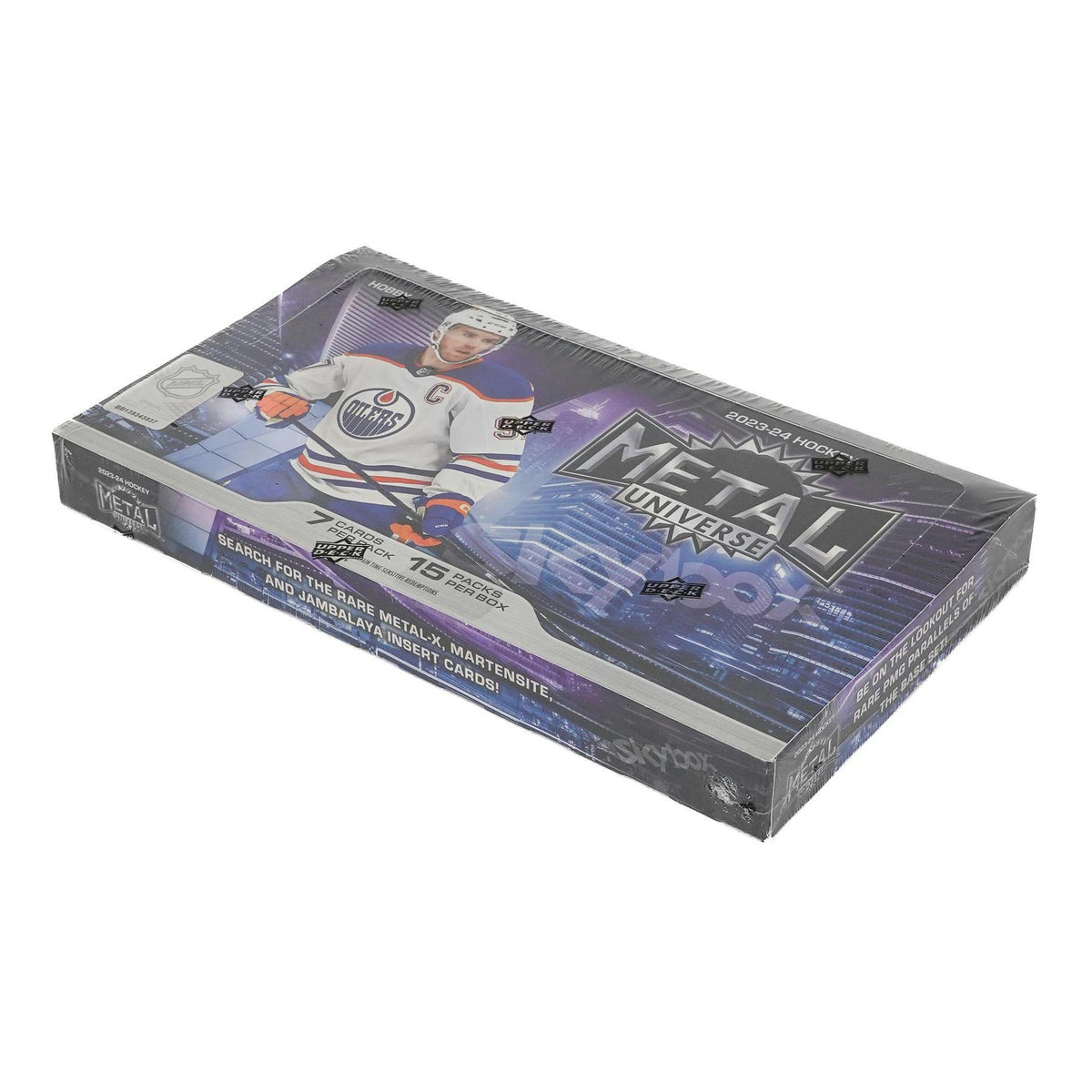 2023/24 Upper Deck Skybox Metal Universe Hockey Hobby 16-Box Case