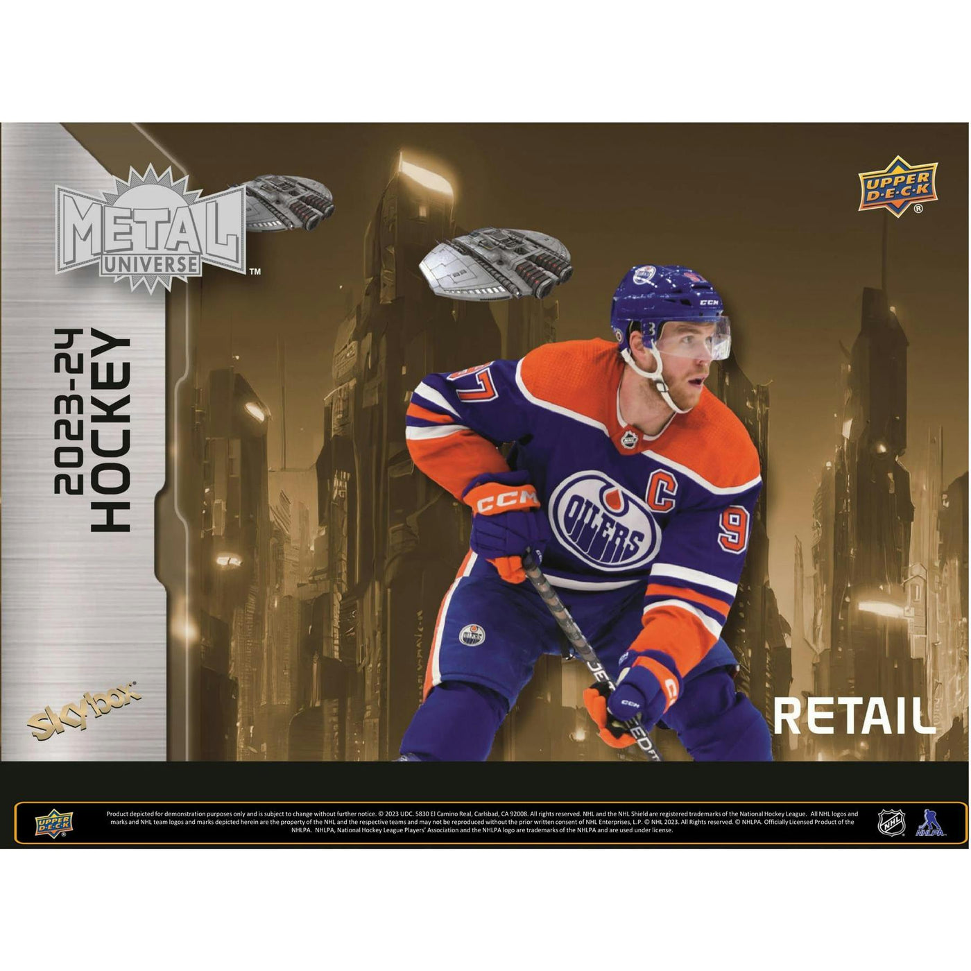 2023/24 Upper Deck Skybox Metal Universe Hockey Blaster Box
