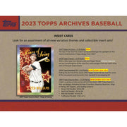2023 Topps Archives Baseball Hobby 10-Box Case