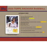 2023 Topps Archives Baseball Hobby 10-Box Case