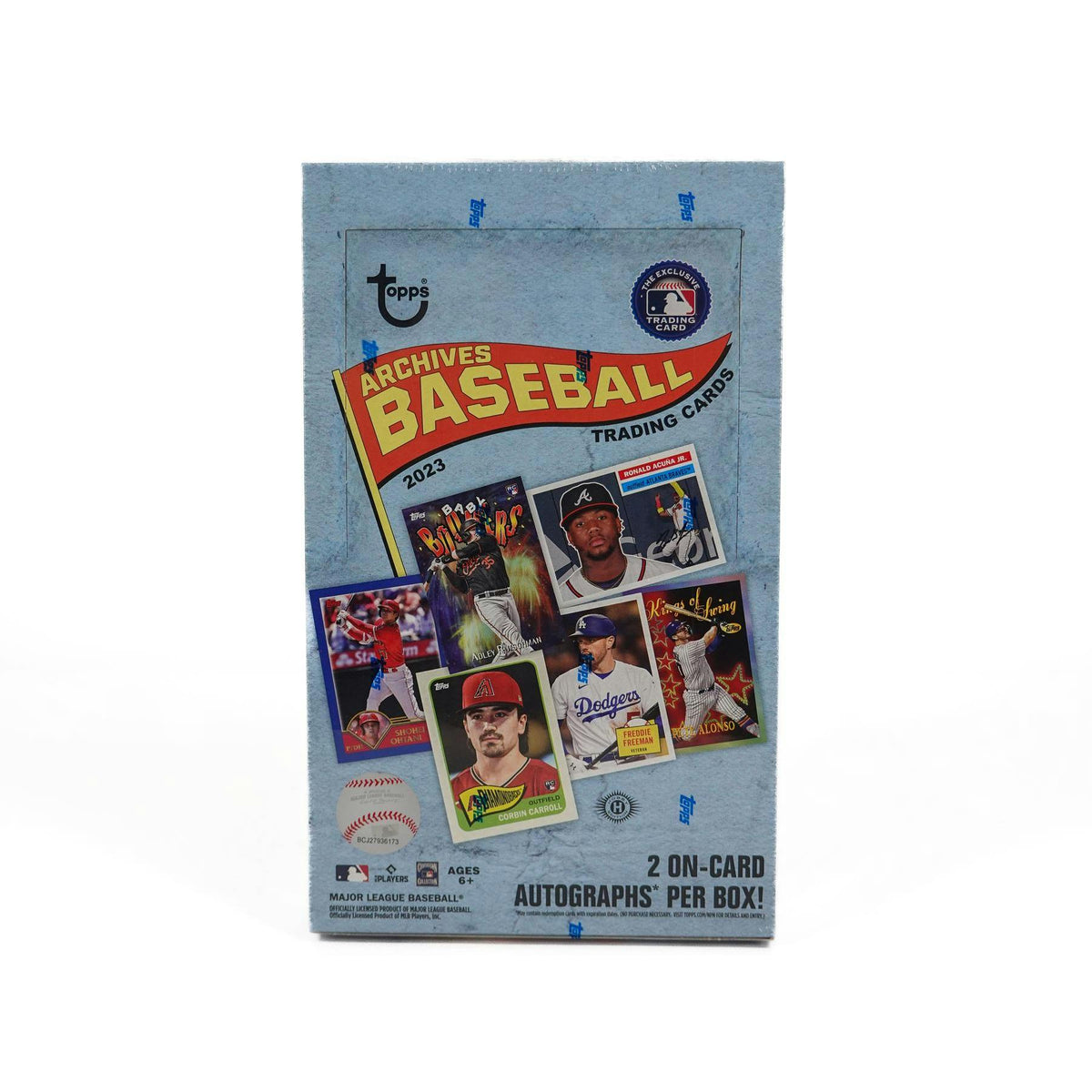 2023 Topps Archives Baseball Hobby 10-Box Case