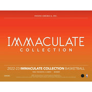 2022/23 Panini Immaculate Basketball Hobby 5-Box Case