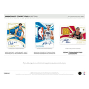 2022/23 Panini Immaculate Basketball Hobby 5-Box Case