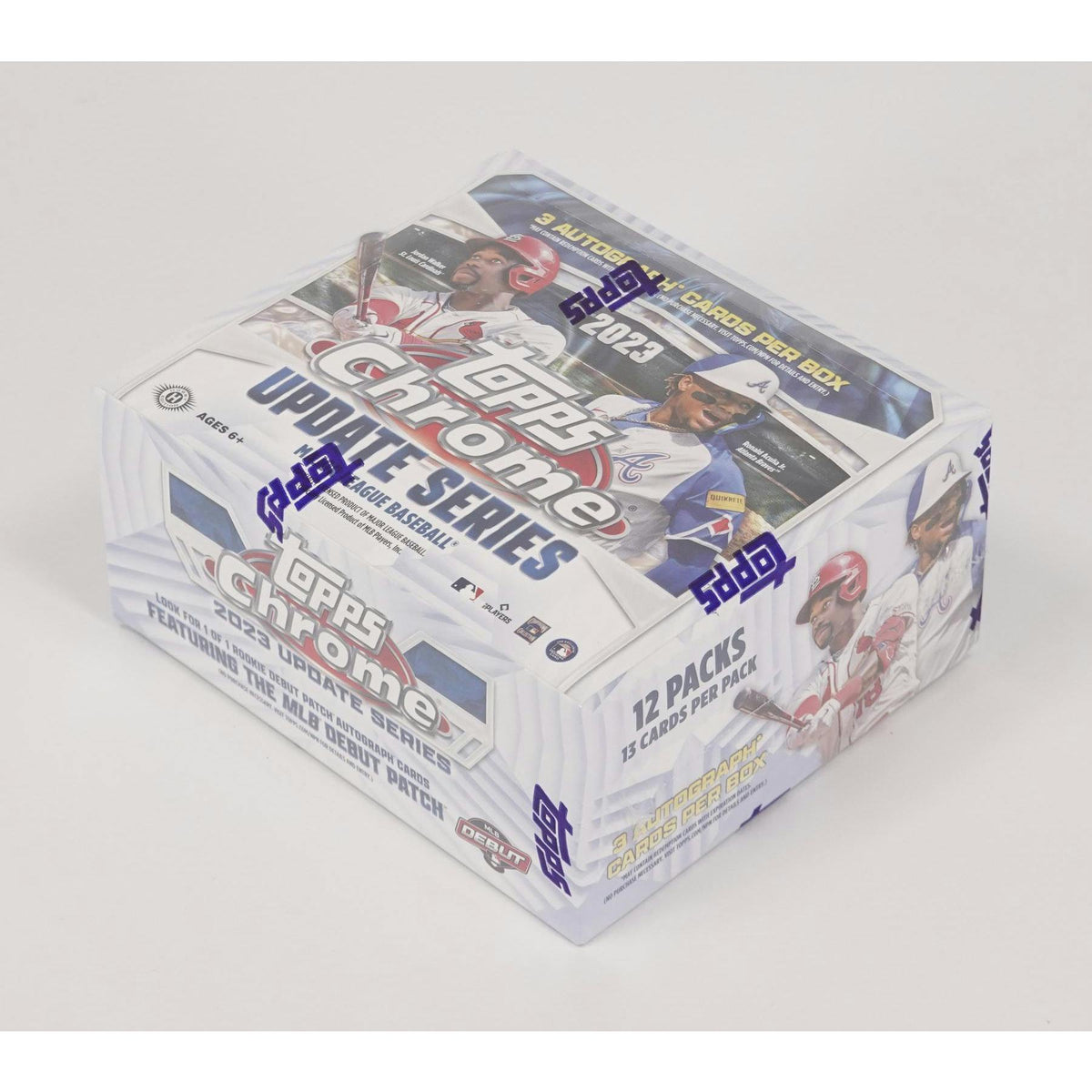 2023 Topps Chrome Update Series Baseball Hobby Jumbo 8-Box Case