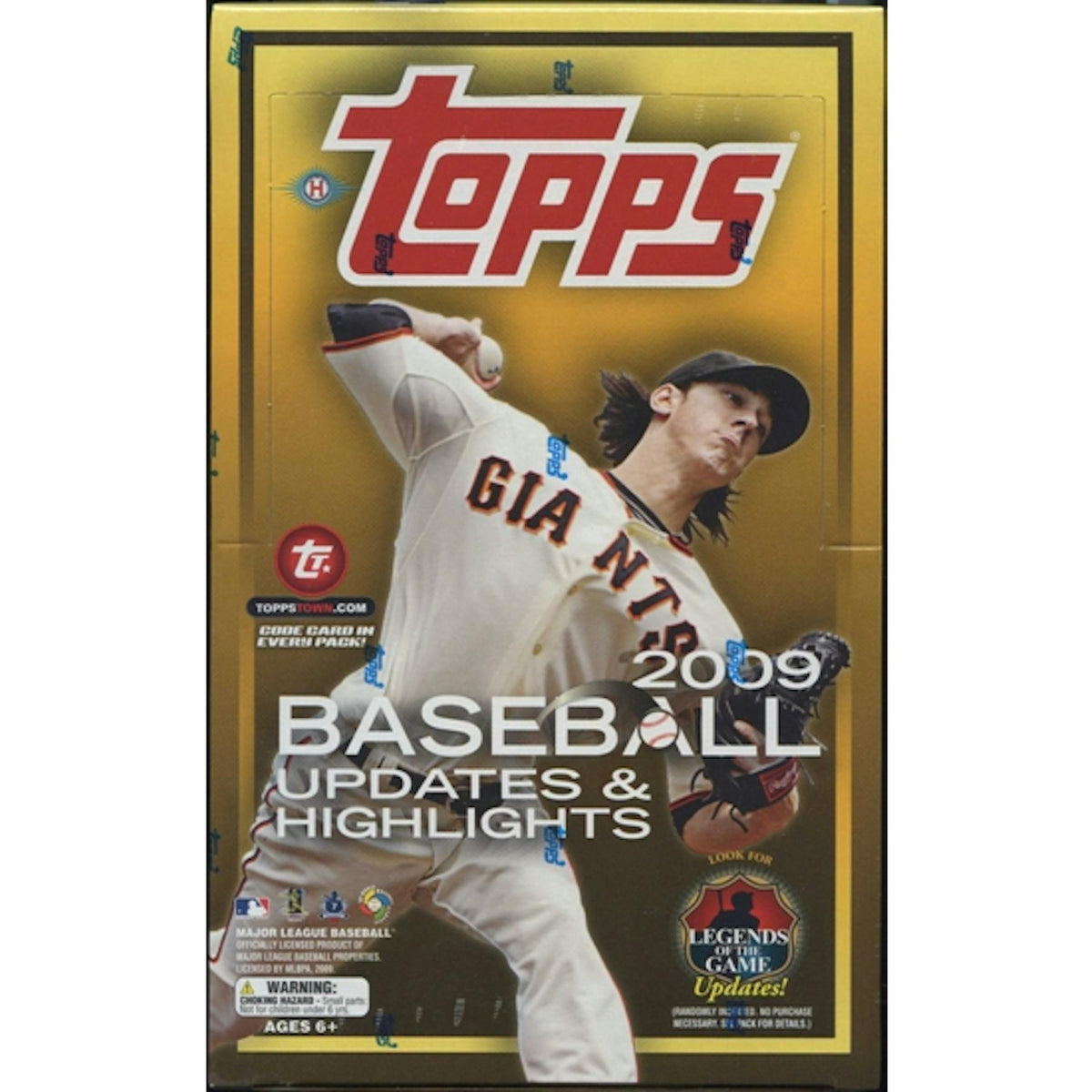 2009 Topps Updates & Highlights Baseball Hobby Box
