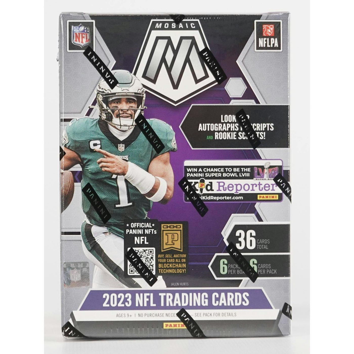 2023 Panini Mosaic Football Blaster Hobby Box (Mosaic Red Parallels!)