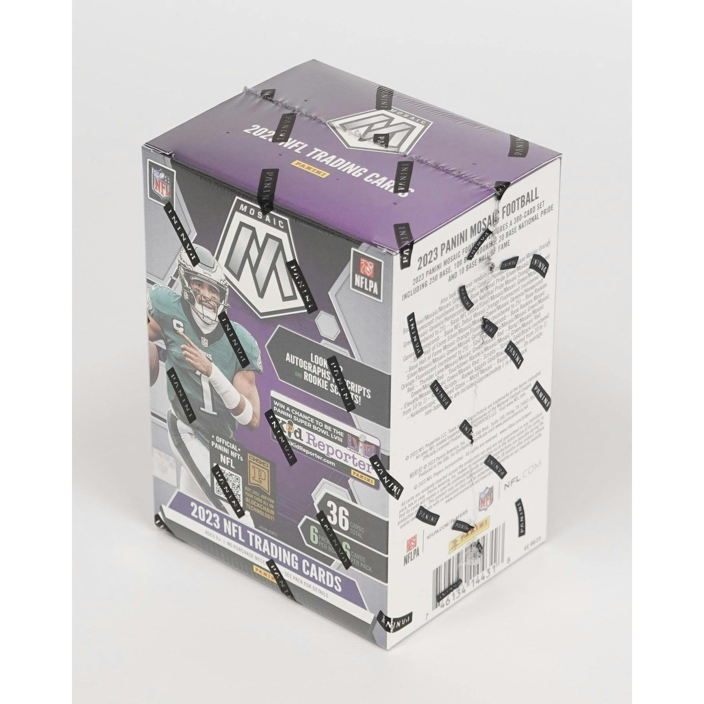 2023 Panini Mosaic Football Blaster Hobby Box (Mosaic Red Parallels!)