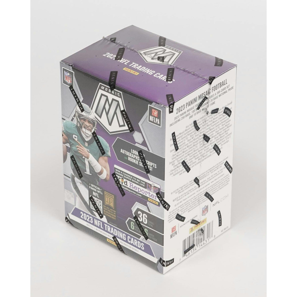 2023 Panini Mosaic Football Blaster Hobby Box (Mosaic Red Parallels!)