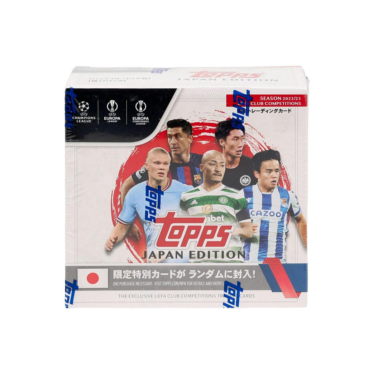 2022/23 Topps UEFA Club Competitions Japan Edition Soccer Hobby Box