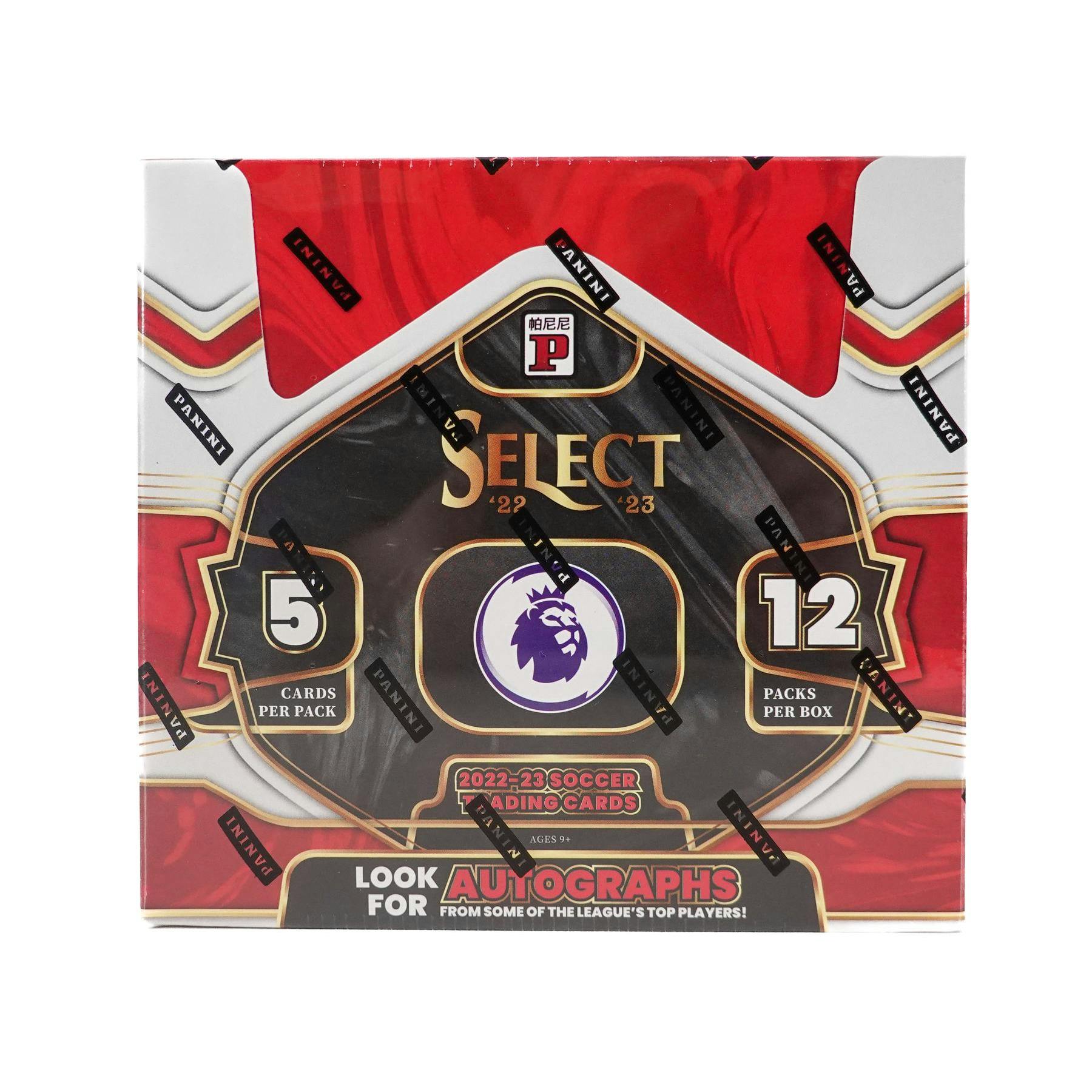 2022/23 Panini Select Premier League EPL Soccer Asia Tmall Box