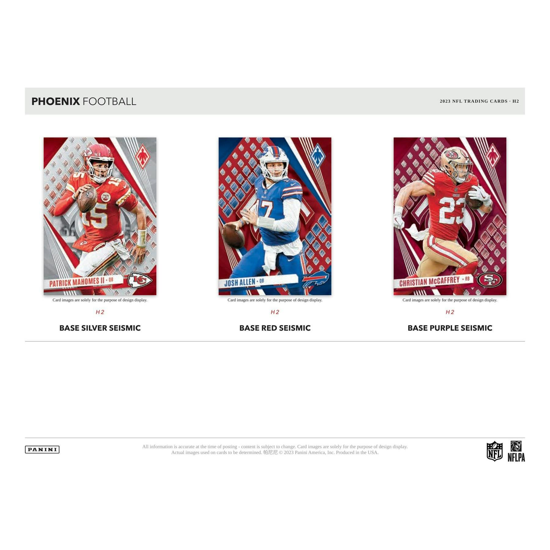 2023 Panini Phoenix Football H2 Box
