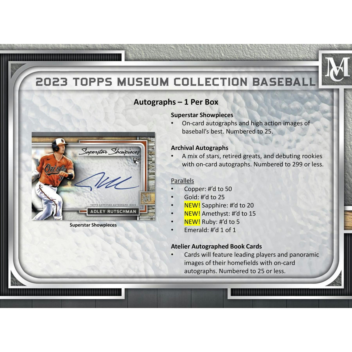 2023 Topps Museum Collection Baseball Hobby Box