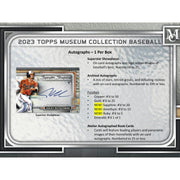 2023 Topps Museum Collection Baseball Hobby Box