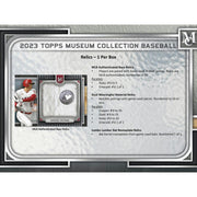 2023 Topps Museum Collection Baseball Hobby Box