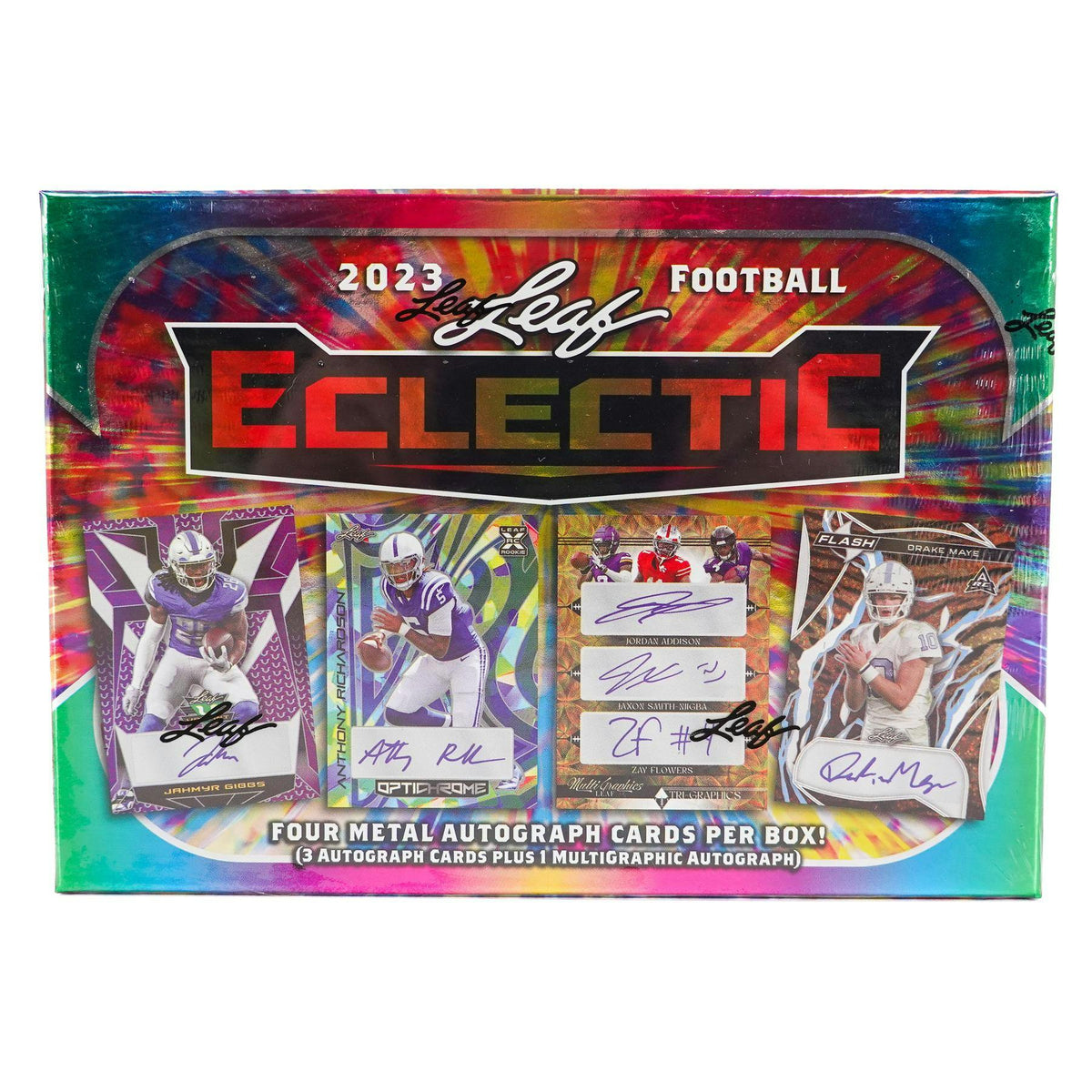 2023 Leaf Eclectic Football Hobby Box (Reed Buy)