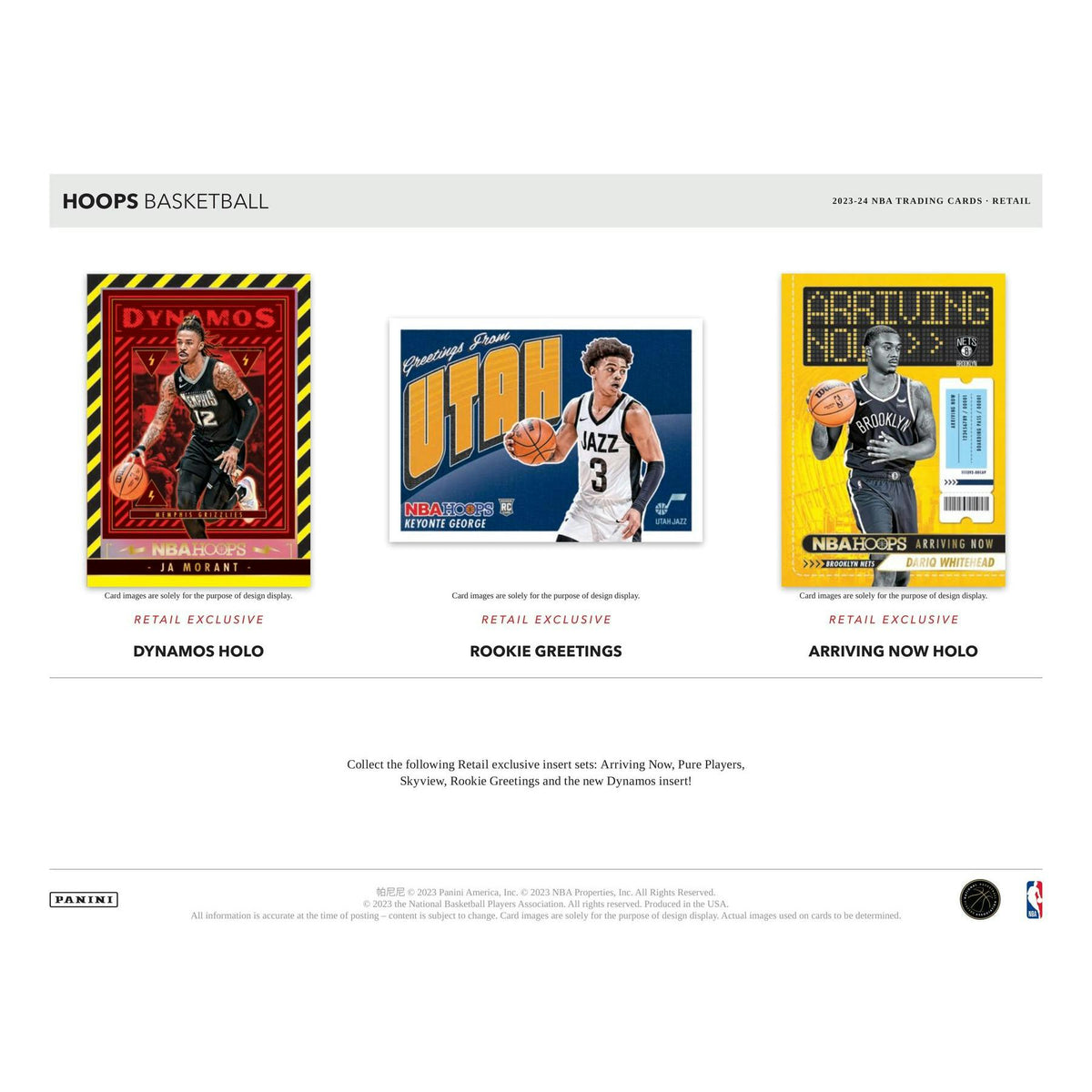 2023/24 Panini NBA Hoops Basketball Jumbo Value Box (Reed Buy)