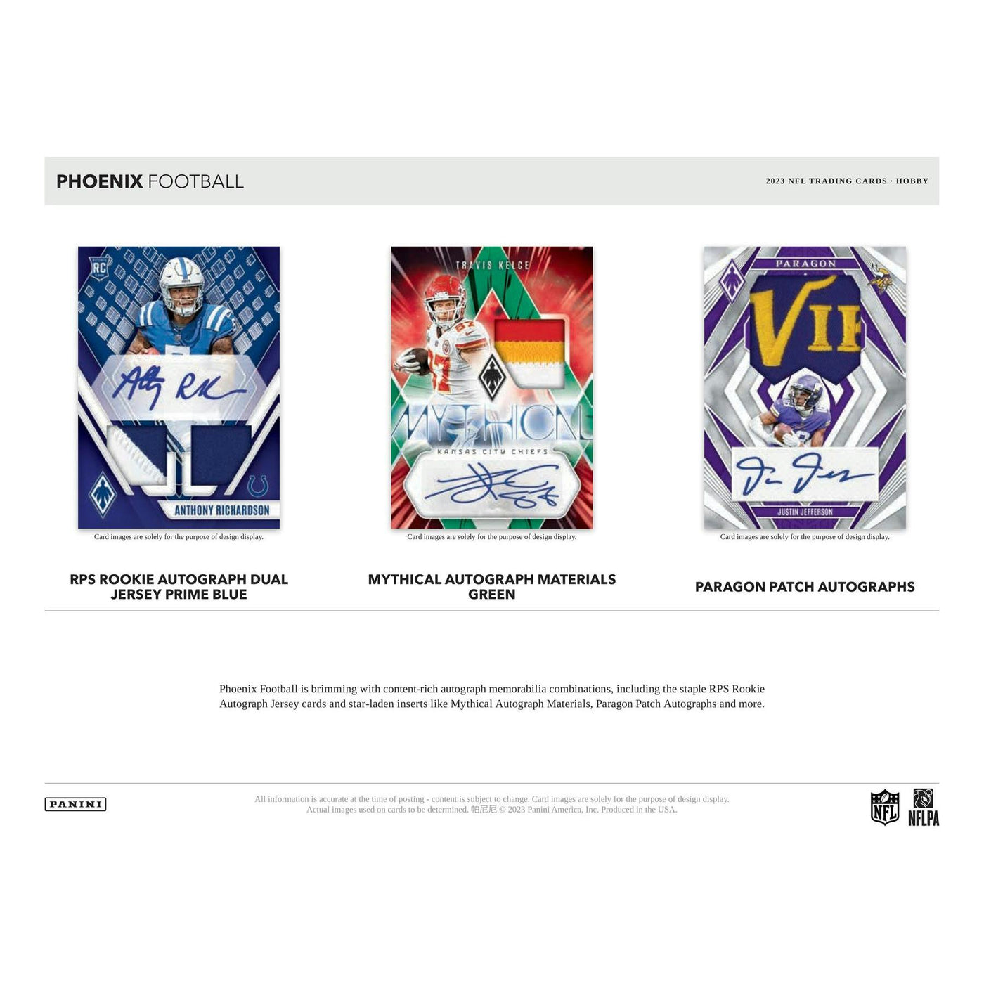 2023 Panini Phoenix Football Hobby Box