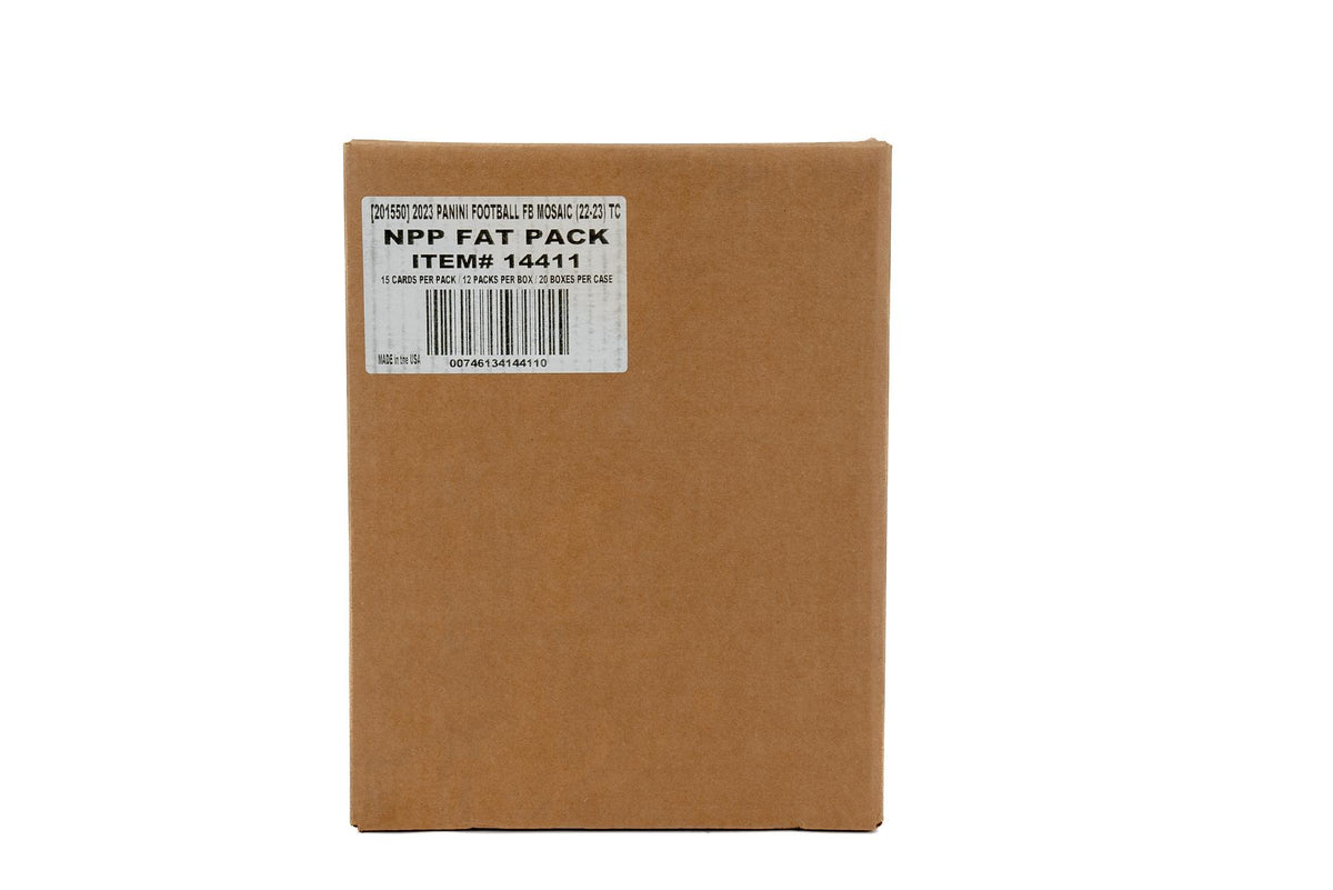 2023 Panini Mosaic Football Jumbo Value 20-Box Case
