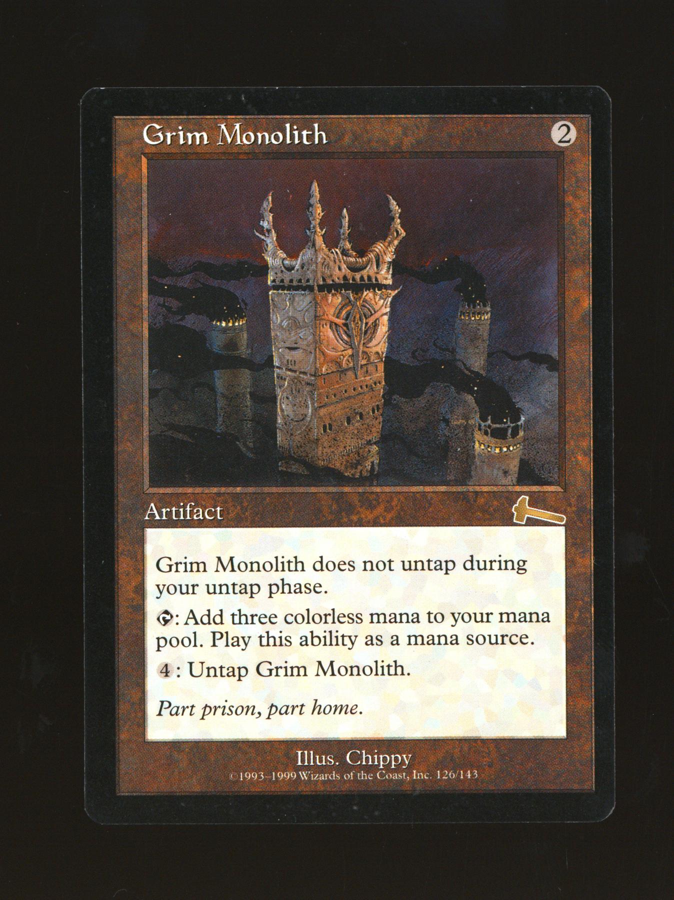 Grim Monolith (Moderate Play)