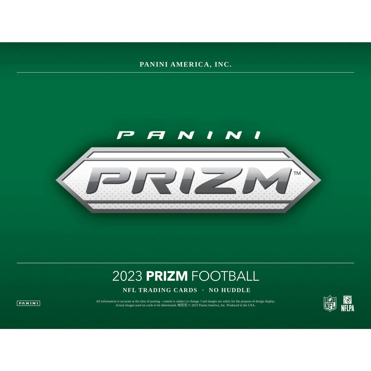 2023 Panini Prizm Football No Huddle Box