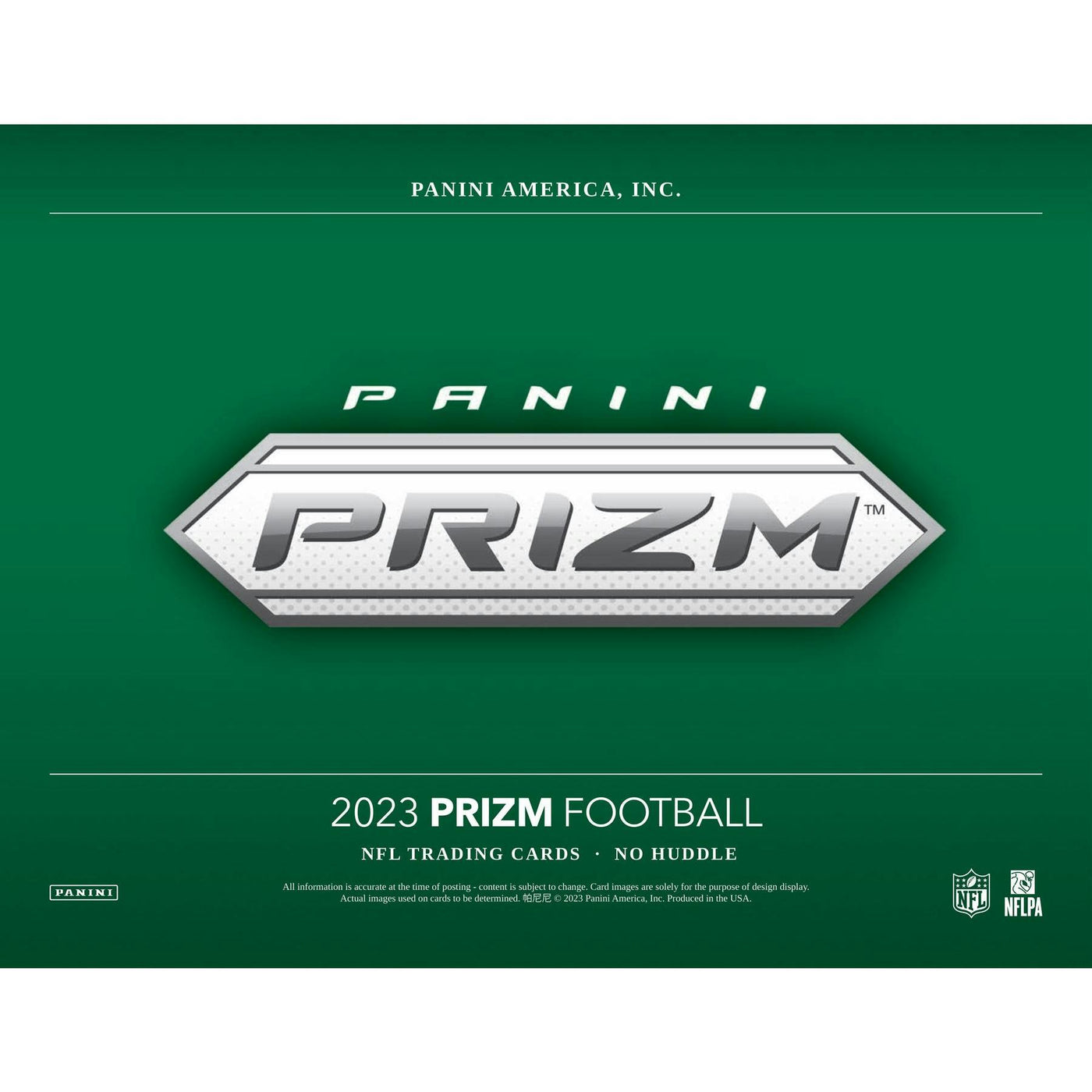 2023 Panini Prizm Football No Huddle Pack
