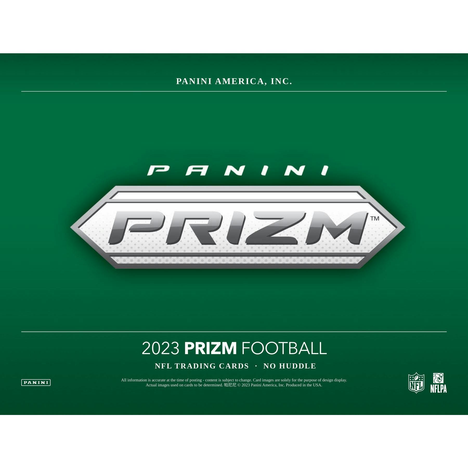2023 Panini Prizm Football No Huddle Pack