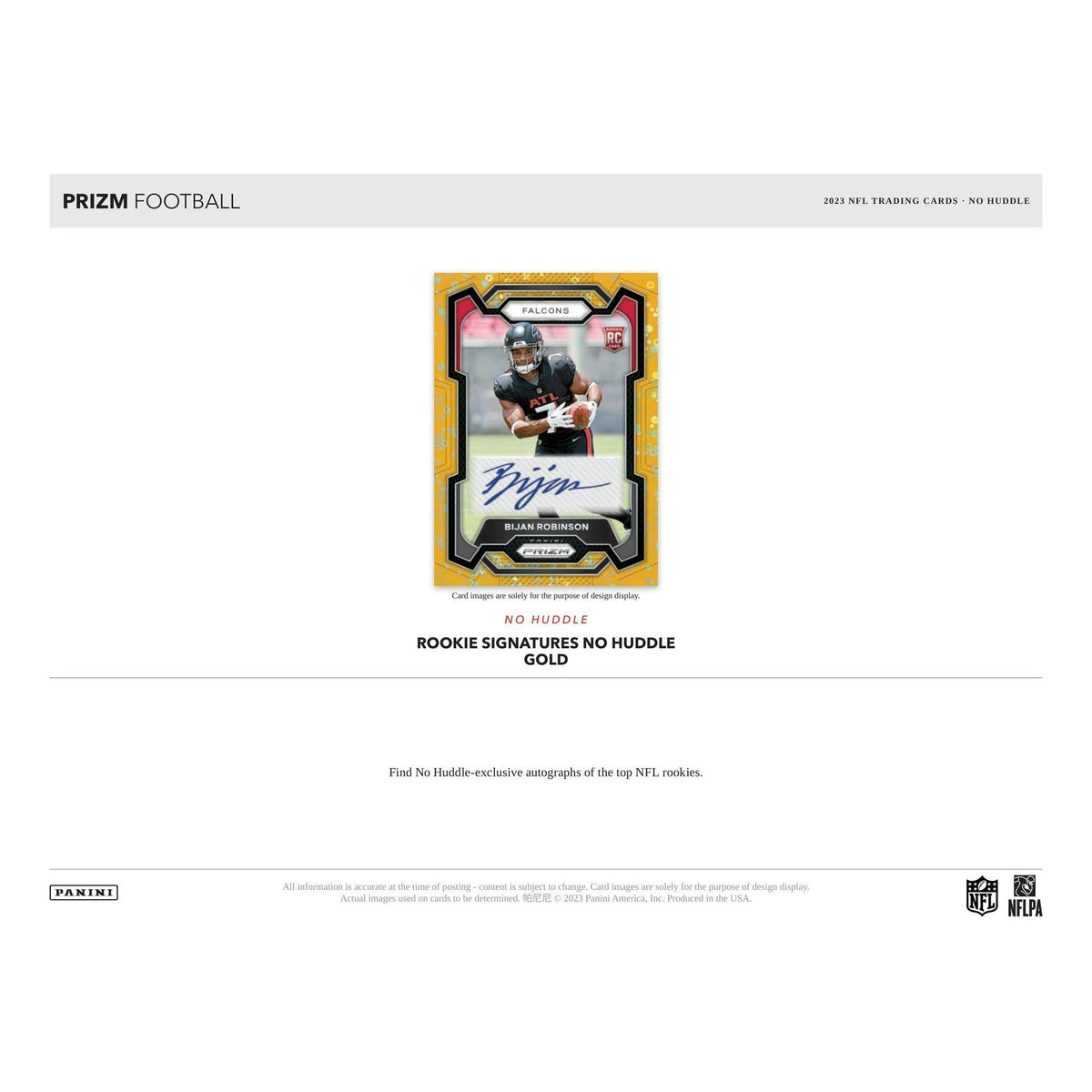 2023 Panini Prizm Football No Huddle Pack